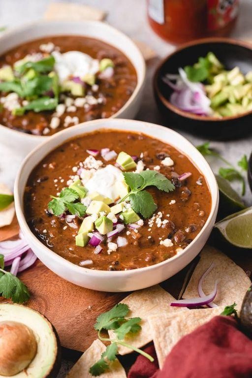 Instant Pot Black Bean Soup
