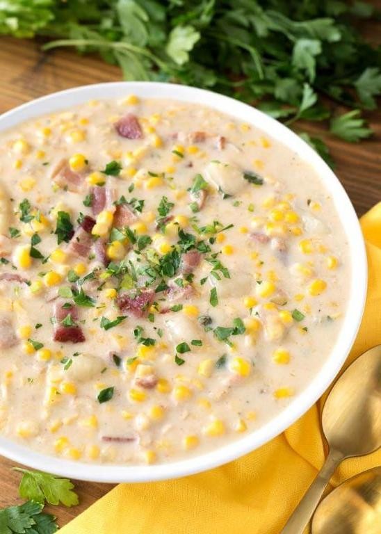Instant Pot Corn Chowder