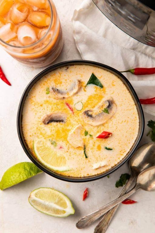 Instant Pot Thai Coconut Soup