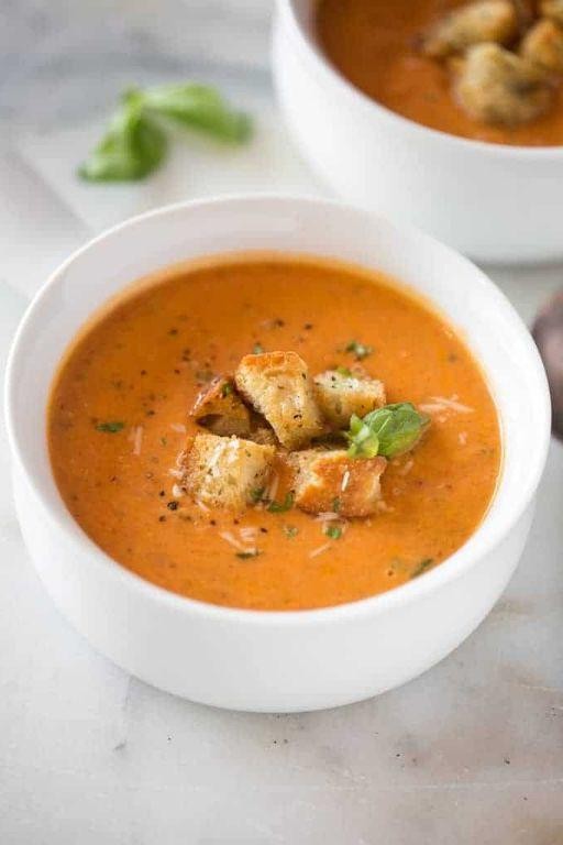 Instant Pot Tomato Basil Soup