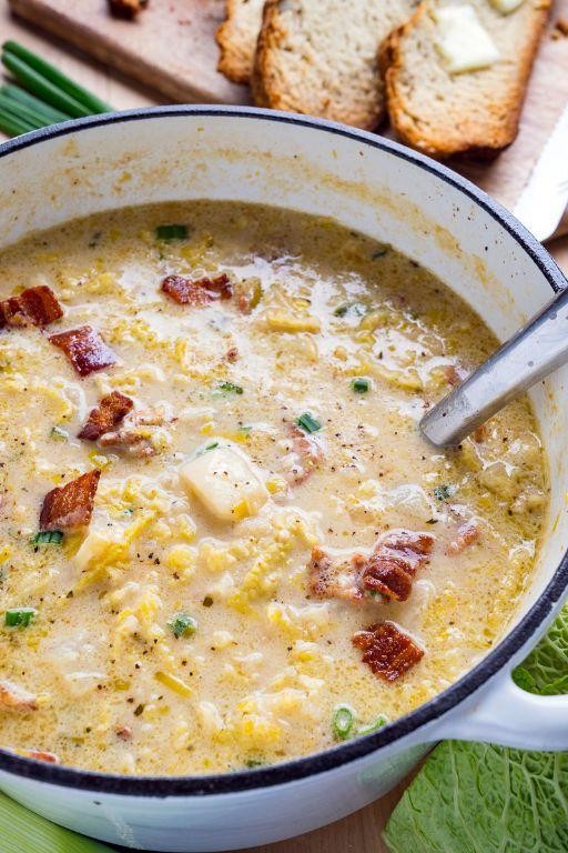 Irish Potato and Bacon Soup