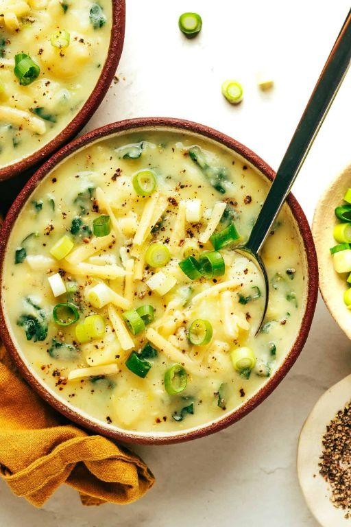 Irish Potato and Kale Soup