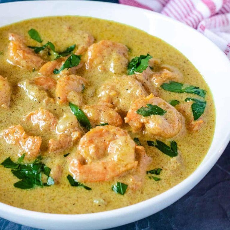 Keto Shrimp Curry