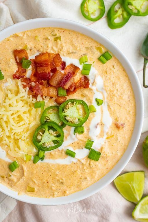 Keto White Chicken Chili