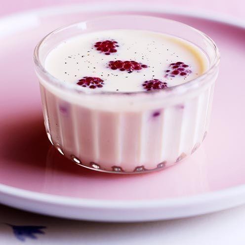 Lavender Honey Panna Cotta