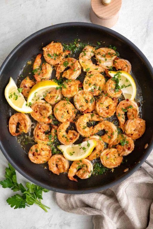 Lemon Garlic Shrimp