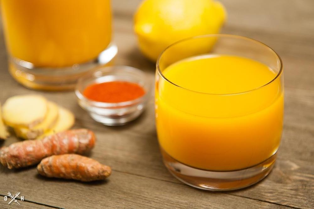 Lemon and Turmeric Detox Juice