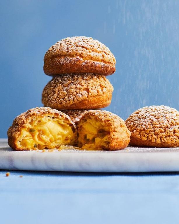 Mango Passionfruit Choux