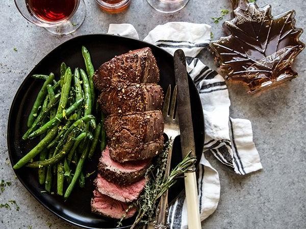 Maple Glazed Grilled Beef Tenderloin