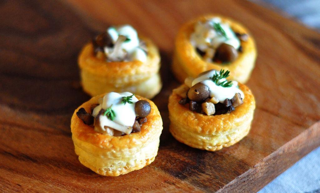Mushroom and Truffle Volauvent