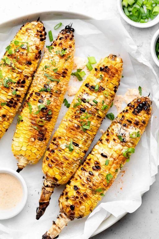 Old Bay Grilled Corn on the Cob