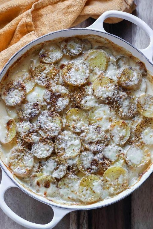 Old Bay Scalloped Potatoes