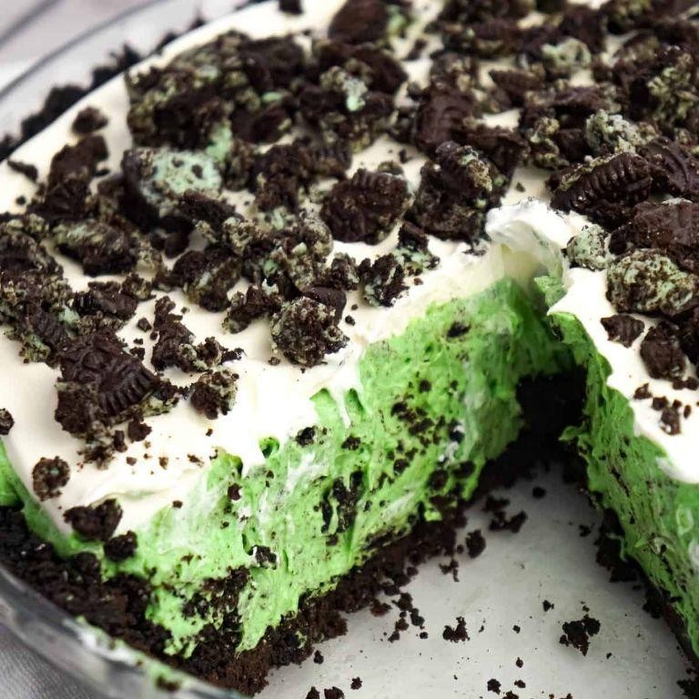 Oreo Mint Pie