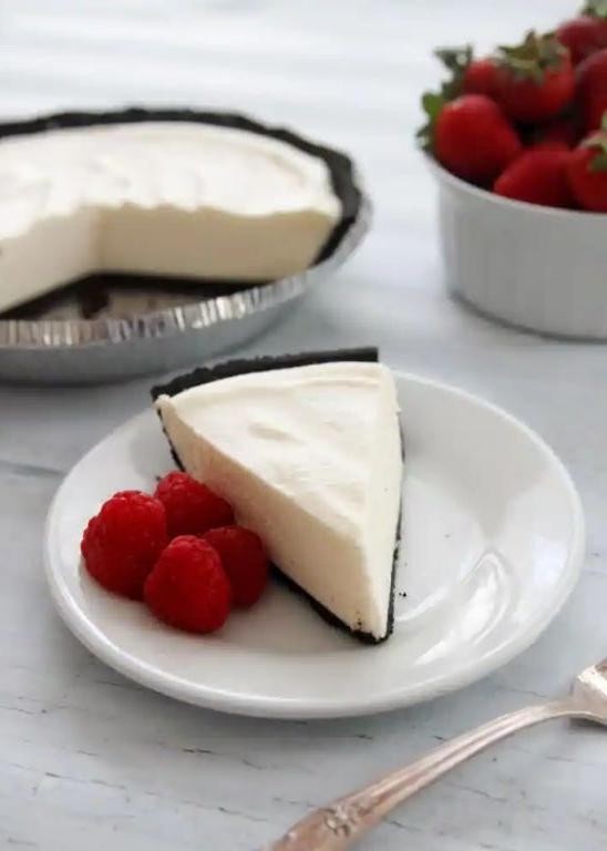 Oreo White Chocolate Pie