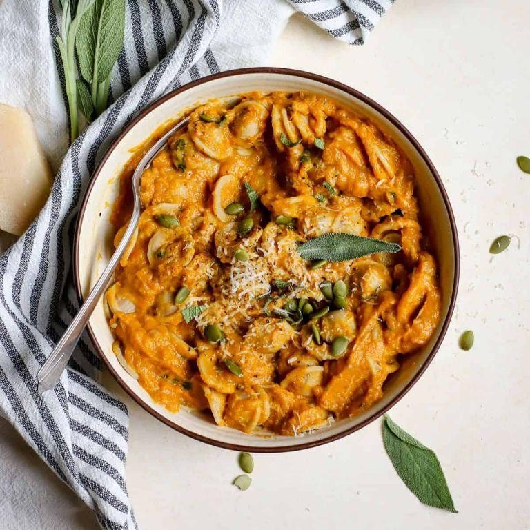Pasta with Pumpkin and Sage