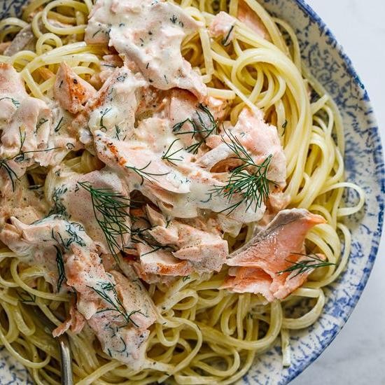 Pasta with Salmon and Dill