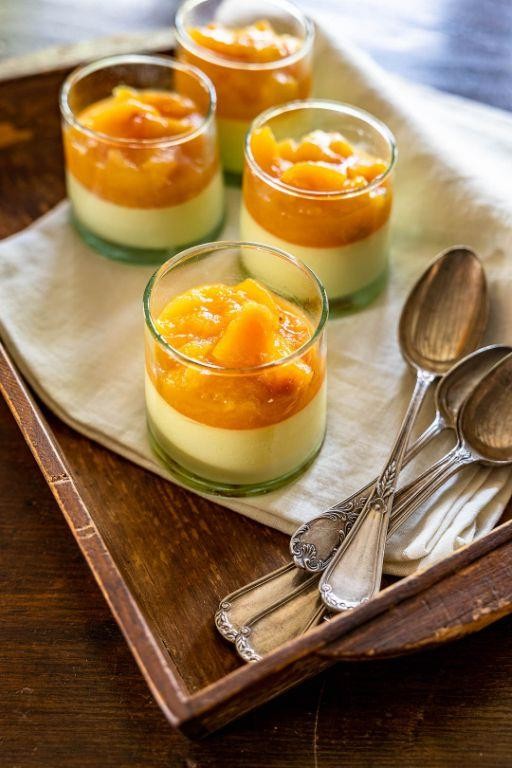 Peach Panna Cotta