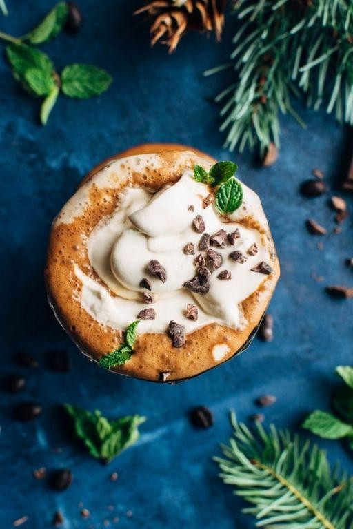 Peppermint Mocha Bulletproof Coffee