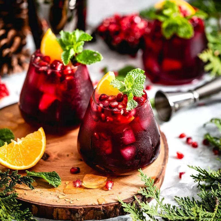 Pomegranate Juice Cocktail