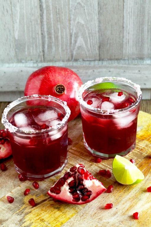 Pomegranate Juice Margarita