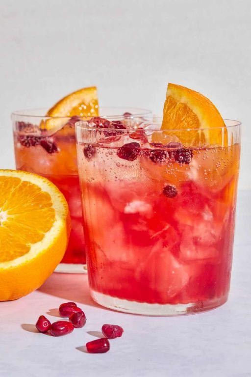 Pomegranate Juice Mocktail