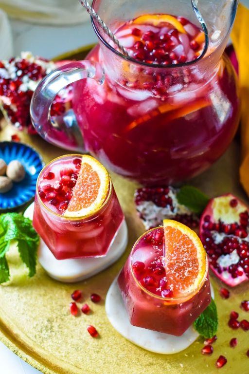 Pomegranate Juice Punch