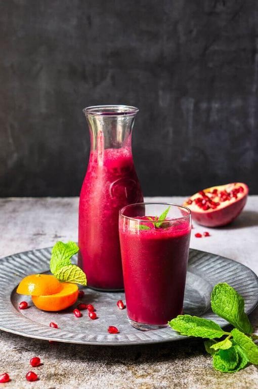Pomegranate Juice Smoothie