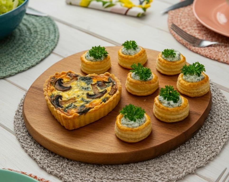Quiche Lorraine Volauvent