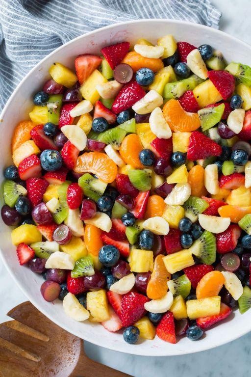 Rainbow Fruit Salad