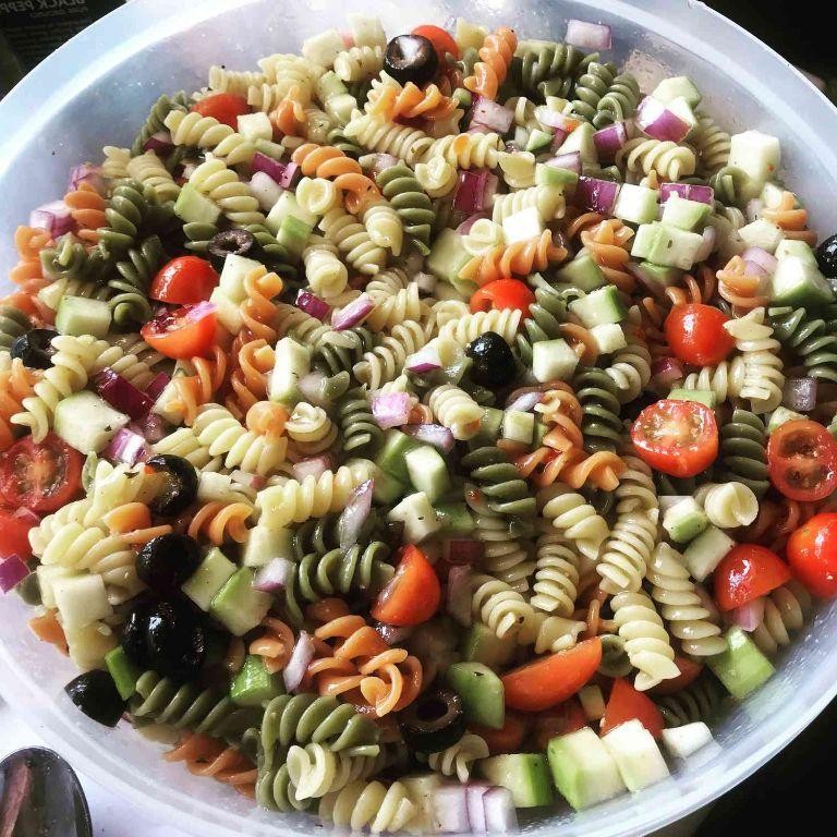 Rainbow Pasta Salad
