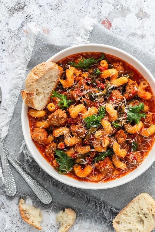 Rapini and Chorizo Stew