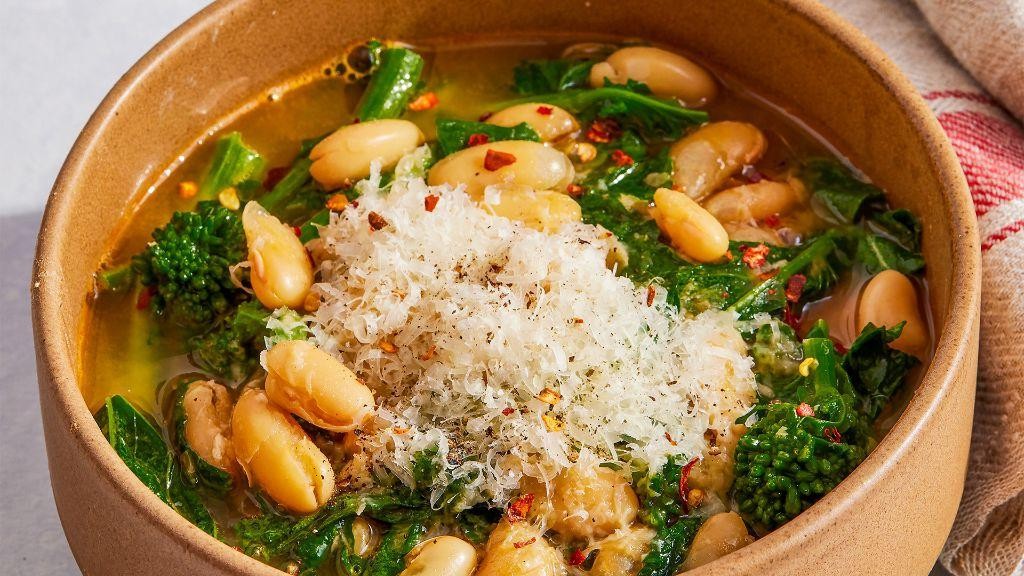 Rapini and White Bean Soup