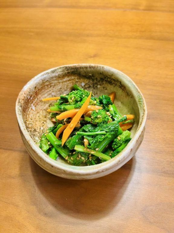 Rapini with Sesame Oil and Soy Sauce