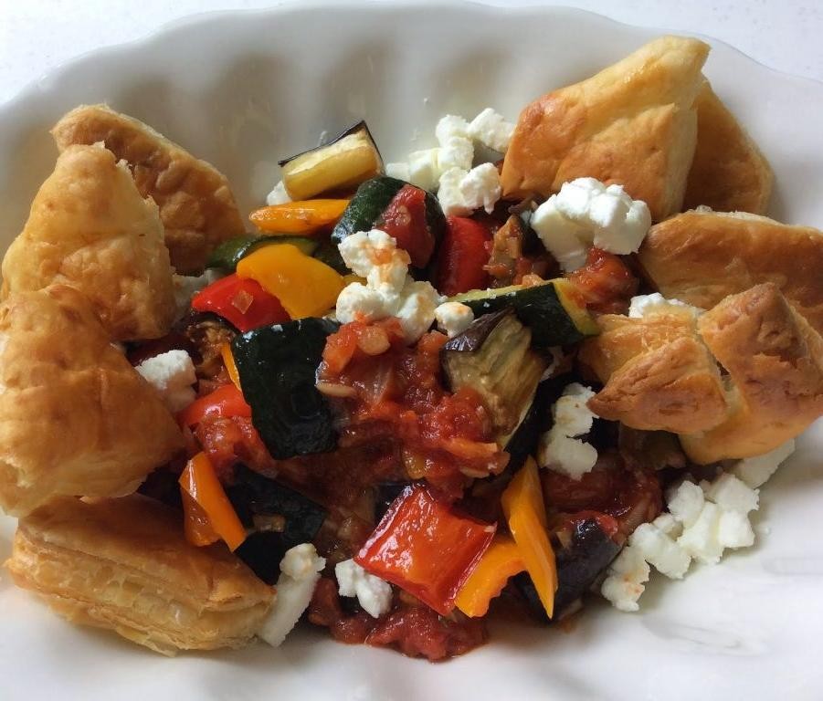 Ratatouille Volauvent
