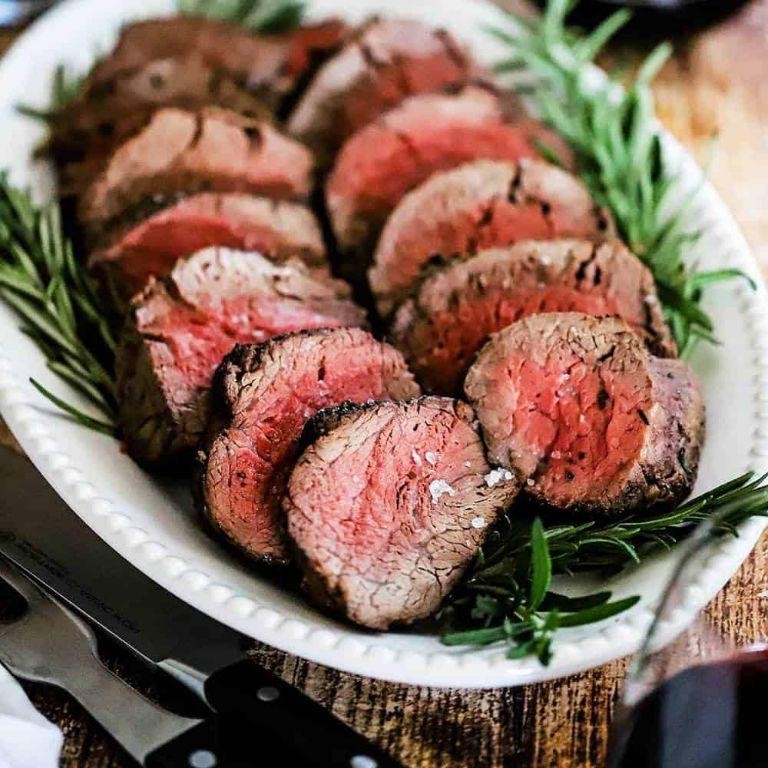 Roast Beef with Red Wine Reduction