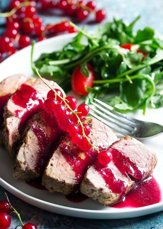 Roast Beef with a Red Currant Jus