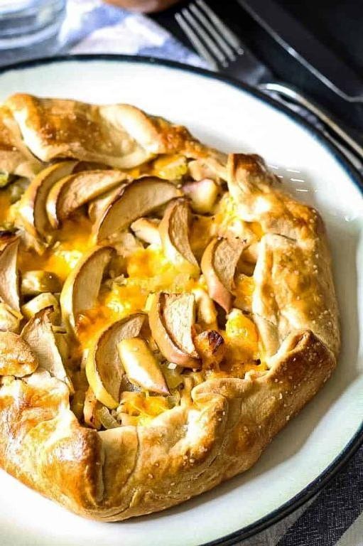 Savory Apple and Bacon Galette