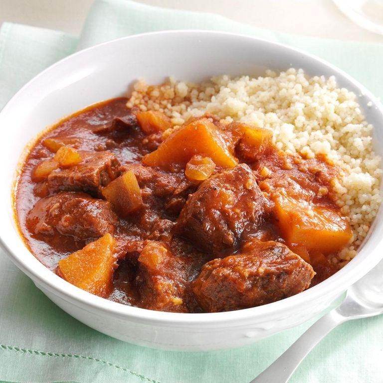 Savory Apple and Beef Stew