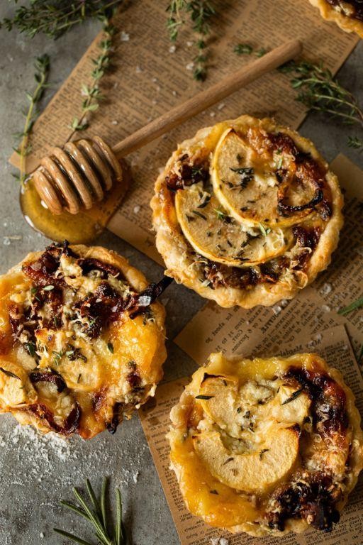 Savory Apple and Brie Tart