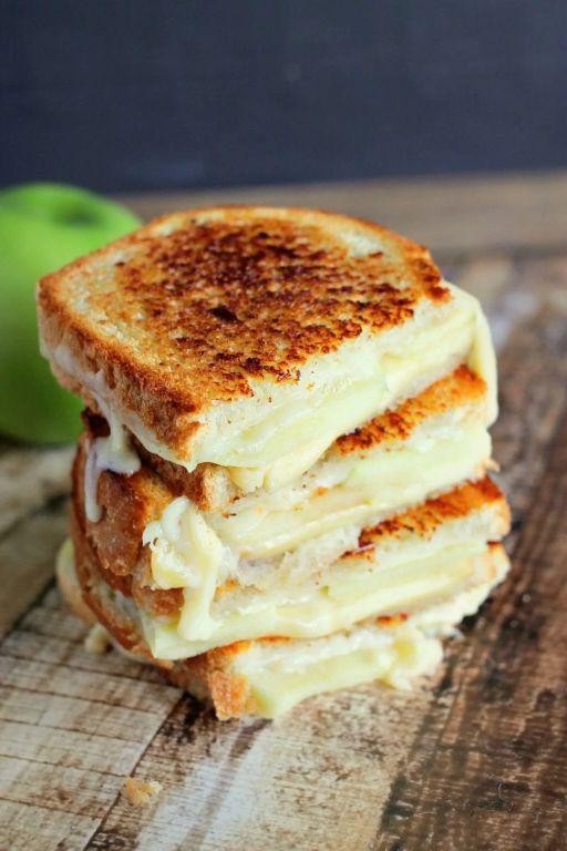 Savory Apple and Gouda Grilled Cheese