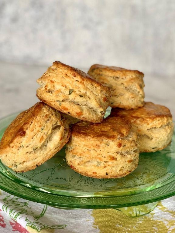 Savory Herb and Cheese Biscuits