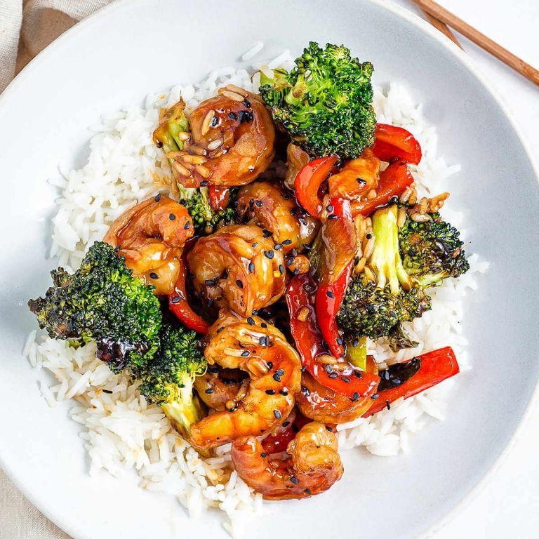 Shrimp and Broccoli Stir Fry