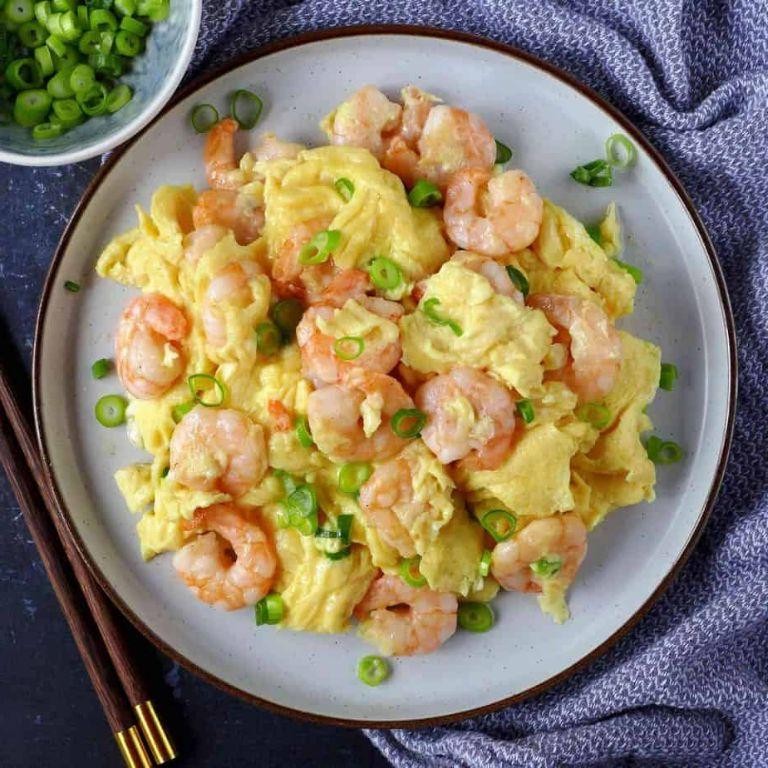Shrimp and Egg Stir Fry
