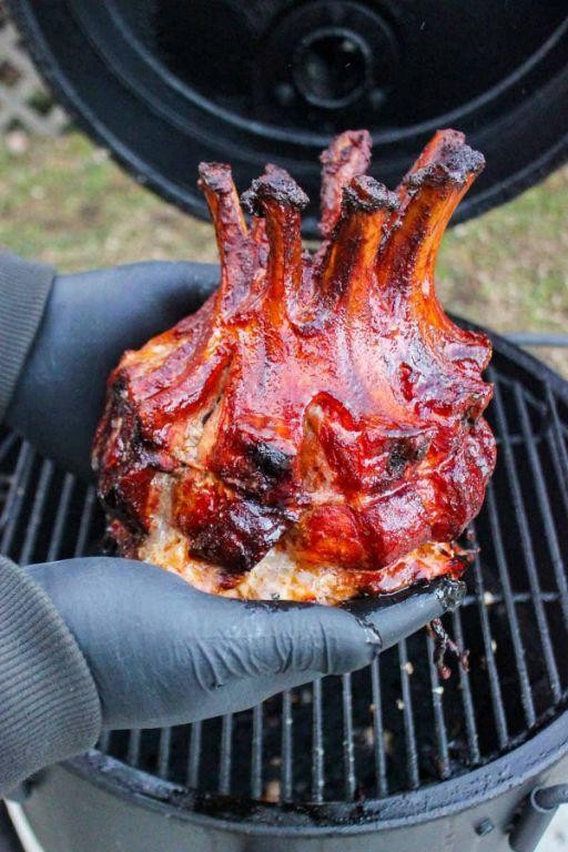 Smoked Pork Rib Roast