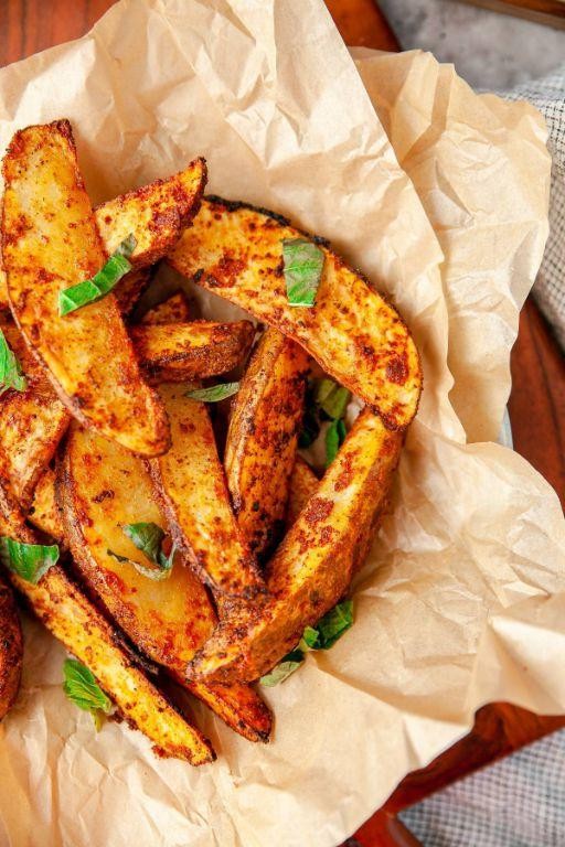 Spicy Irish Potato Wedges