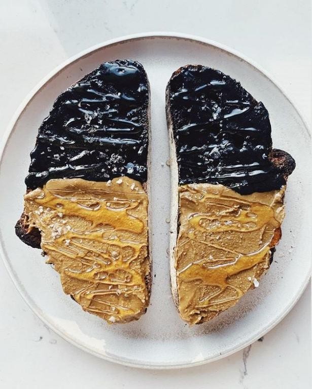 Sunbutter and Honey Toast