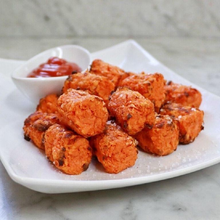 Sweet Potato Air Fryer Tots