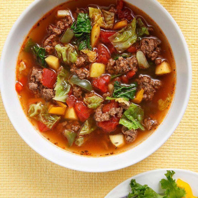 Sweet and Sour Hamburger and Cabbage