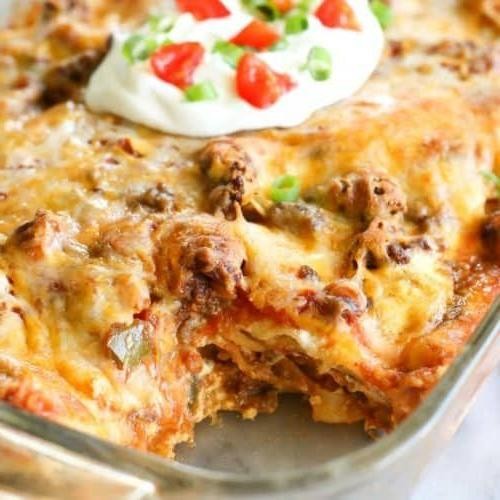 Taco Meat Lasagna