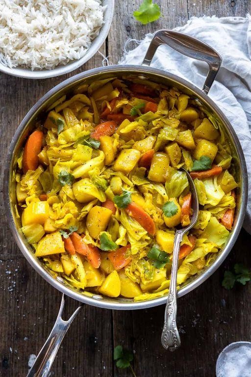 Tikil Gomen (Ethiopian Cabbage Dish)